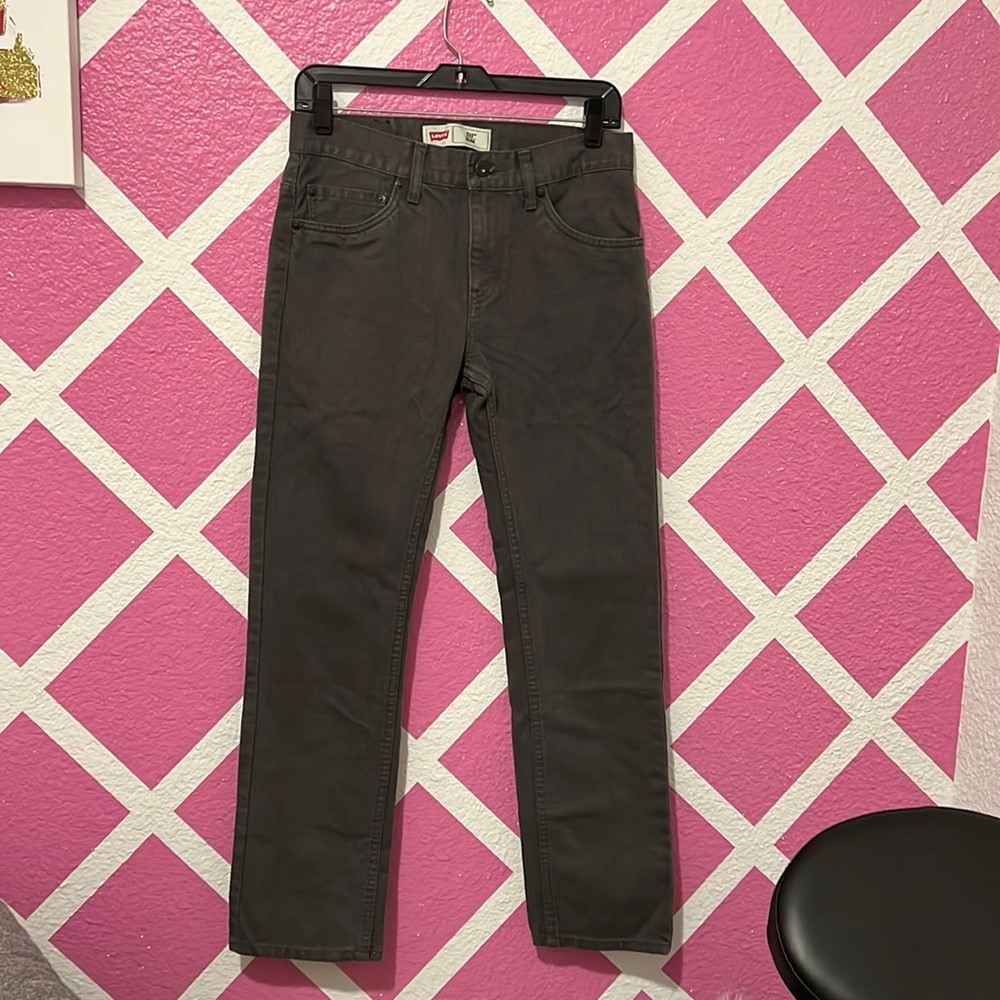 Dark grey Levi slim jeans size 18 (29x29)